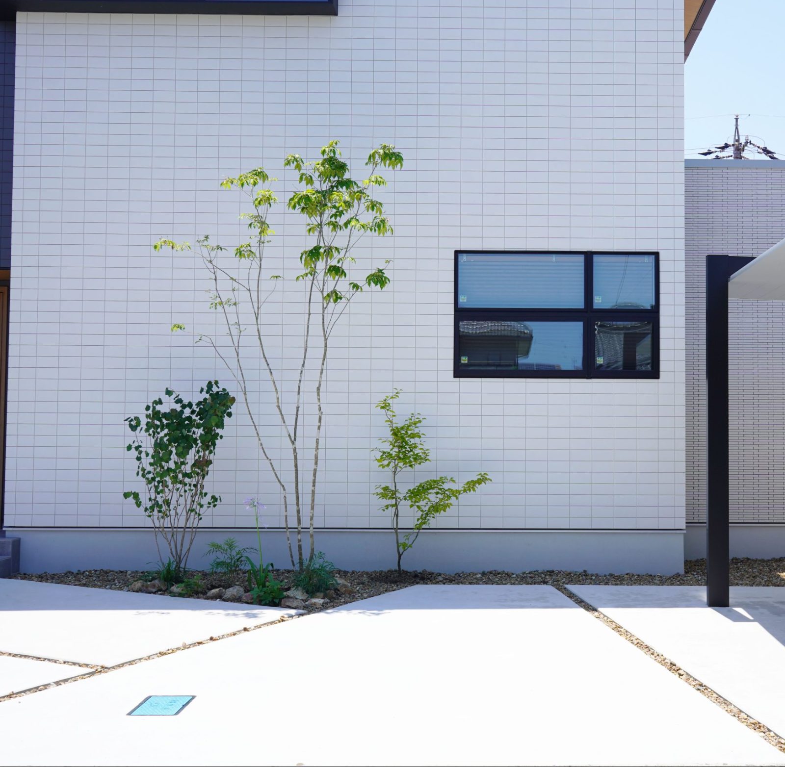 ブロック建築の実際 セメントキューブ80角｜おしゃれな什器の企画・製造・販売 SHOP